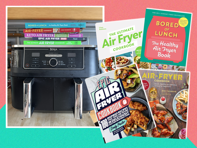 <p>With these cookbooks in hand, you’ll be firing up the air fryer for breakfast, lunch and dinner </p>